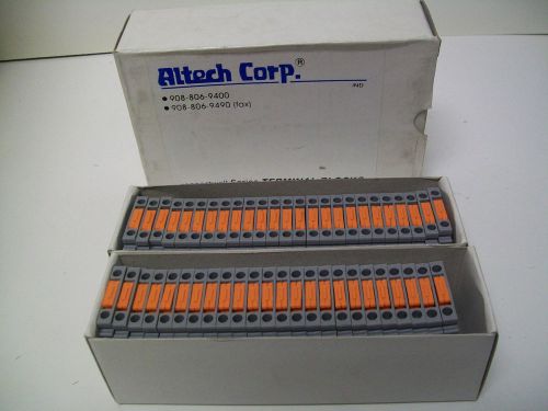(49) Altech Corp CKT4U 22-12 AWG 16A 600V Terminal Blocks