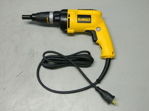 Dewalt electric variable speed screwdriver drill 2500 rpm 120v 6.2 amp dw257 for sale