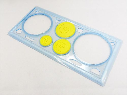 1X Spirograph ruler Spiral stencil Draw Tool SCHOOL party gift Funny favor TOY