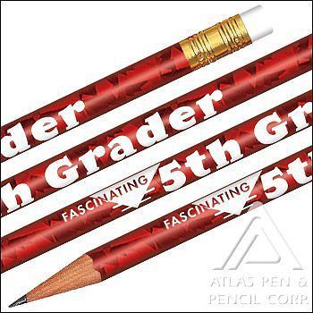 Foil 5th Grader Pencils - 144 pencils per order