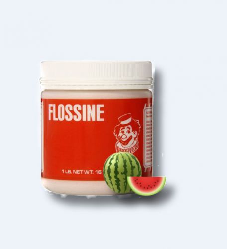 FLOSSINE for Cotton Candy -  WATERMELON 16 OZ Gold Medal Brand 1 LB JAR pound