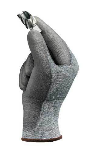 Ansell hyflex 11-627 gray dyneema / lycra cut resistant gloves, dozen pair, new for sale