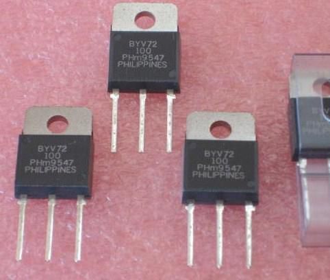 PHILIPS BYU 72-100 ULTRA FAST RECOVERY DOUBLE RECTIFIER DIODES ( Qty 10 )  NEW