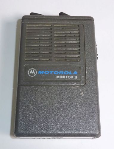 Motorola Minitor II Pager F1:  154.2500   F2:  154.1450