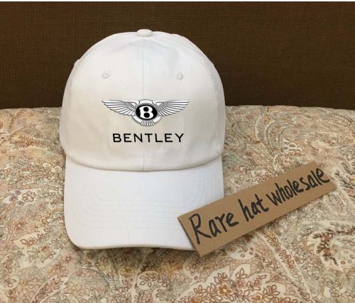 Bentley logo hot caps white hats accessories baseball cap hat men&#039;s for sale