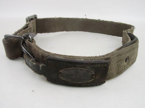 Rare vintage 1970 american bridge ironworkers quick release tool belt uss for sale