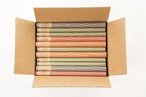 Minitube preformed coin wrappers, assorted, 100 count for sale