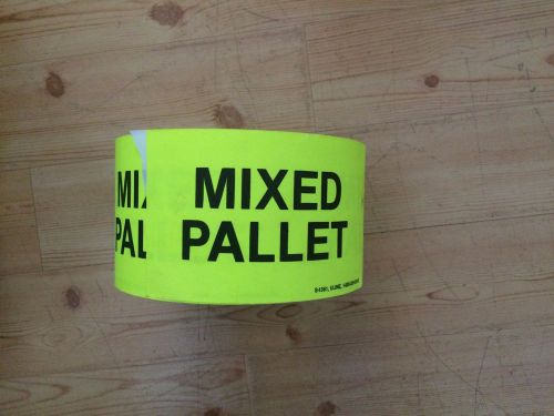 Uline labeling tape: mixed pallet for sale
