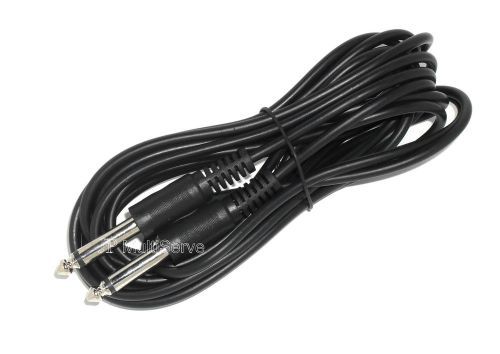 12 ft Male  1/4&#034; Mono Patch Cord Audio Instrument cable