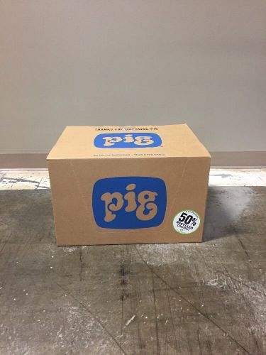 New pig mat240 absorbent mat pad, 22 gal. in dispenser box for sale