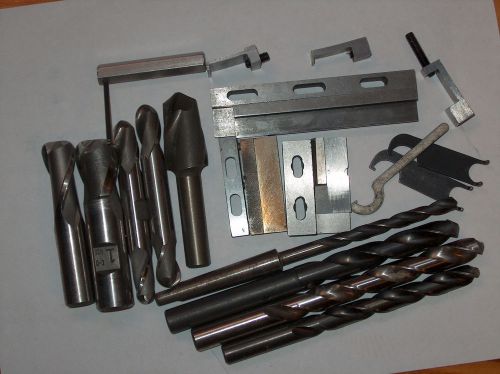Nice Machine Shop Lot - Drills -  Mills - ViceStops - Clamps - Mike Wrenches