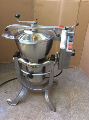 Nice hobart hcm 300 vertical tilt cutter chopper mixer new lid for sale