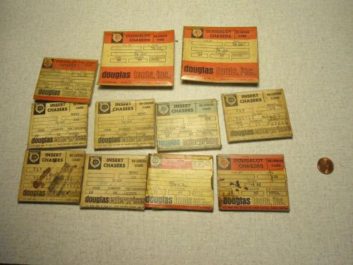 DOUGLAS Insert Chasers  Lot of 11 Sets