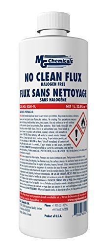 MG Chemicals 8351-1L No Clean Flux, Halogen Free, 33.8 fl oz Bottle