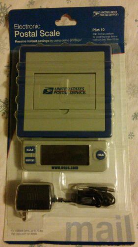 Electronic Digital USPS 10 lb. Desk Top Postal Scale Extra Large LCD