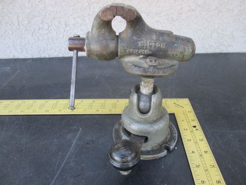 Vintage wilton vise baby bullet 920 2-inch jaw with powerarm junior all original for sale