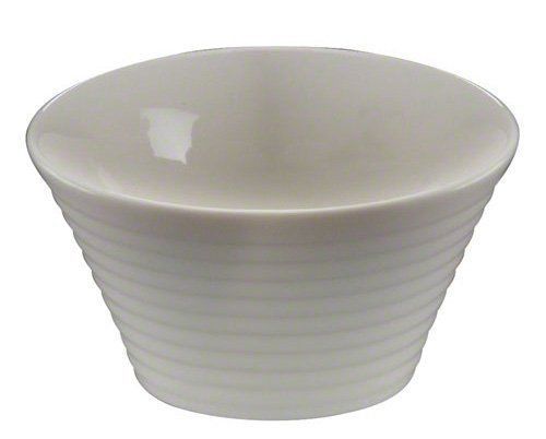 American Metalcraft  (SBR85) Ribbed Porcelain Cup 8-1/2-Ounce