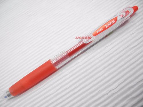 5 x Pilot Juice 0.38mm Ultra Fine Retractable Gel Ink Rollerball Pen, Red
