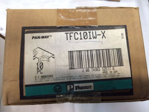 PANDUIT BRAND TEE FITTING COVERS   PAN-WAY TFC10IW-X WHITE  (BOX OF 10)