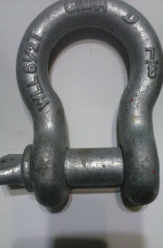 7/8&#034; shackle clevis d-ring anchor atv utv rigging hoist wll 6.5ton recovery