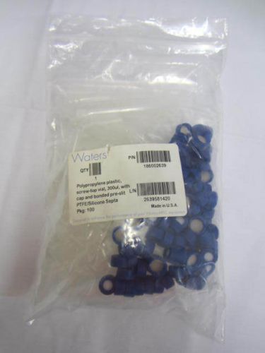 100 polypropylene 12 x 32mm screw neck vial, with cap 300ul for sale