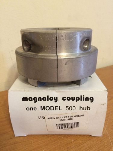 NIB Magnaloy M50011612C Model 500 1-1/2&#034; Coupling Hub with Clamp