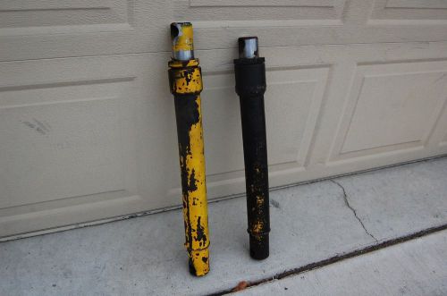 Industrial, Commercial, Hydraulic Cylinder, 23&#034; Long and 3&#034; Wide Main Cylinder