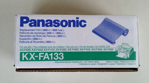 Genuine Panasonic KX-FA133 Fax Thermal Transfer Ribbon Black OEM