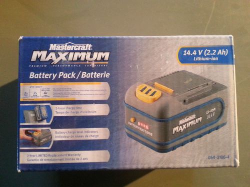 14.4 volt Maximum battery new in box LI-ION