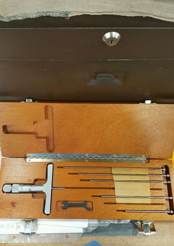 Brown &amp; Sharpe depth micrometer 0-6 inch