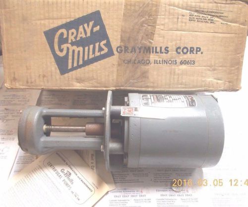 Graymills Corp. C4S34NC1A SuperFlo Pump Leeson Electric Corp.