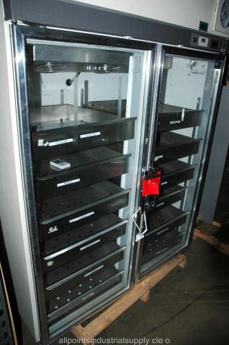 Revco kendro laboratory equipment 2-glass door refrigerator reb5004a20 for sale