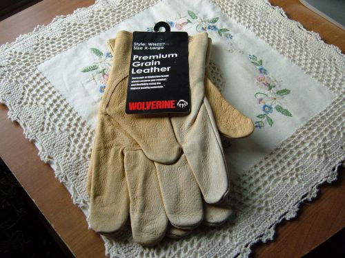Wolverine Premium grade leather gloves X-large