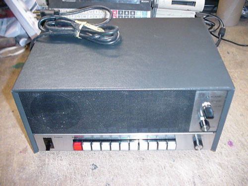 Vintage dukane 4a876b/4a881e pa intercom school system master control unit. for sale