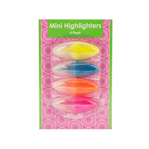 Mini Highlighters 4-Pack