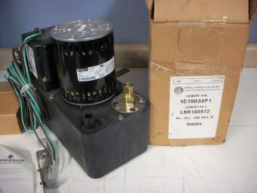 Liebert 1C19034P1 Condensate Removal Pump, 460volt