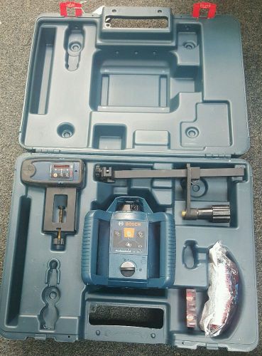 Bosch GRL 240 HV kit with case Level construction used excellent rotary Laser