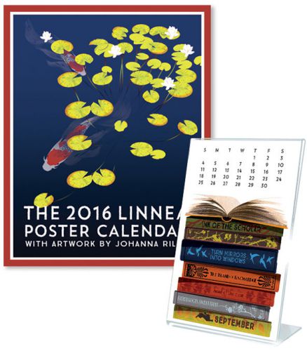 NWT - Linnea 2016 Poster 11&#034;x14&#034; Poster Calendar - Artwork by Johanna Riley