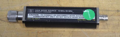 HP Agilent 346A Noise Source 10Mhz-18Ghz 6db ENR 3.5mm GOOD