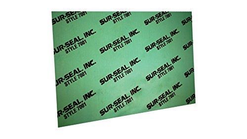 Sur-seal gs700101530x30 green aramid fibers/nbr 7001 non-asbestos compressed for sale