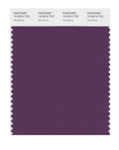 PANTONE SMART 19-2814X Color Swatch Card, Wineberry