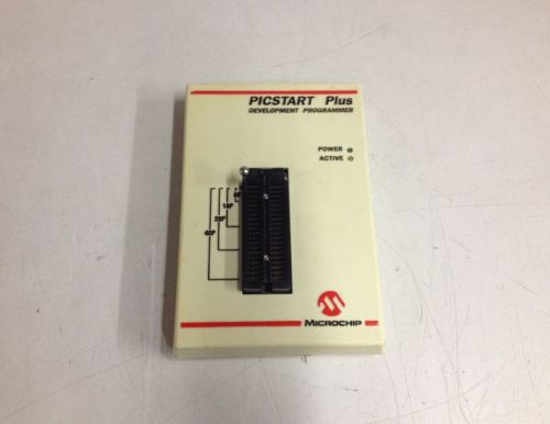 Microchip PicStart PLUS Development Chip Programmer 10-00157 No AC Adapter