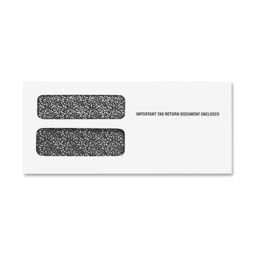 TOPS Double Window Tax Form Envelopes for 1099 Misc./R Forms 9 x 5 5/8 Inches...