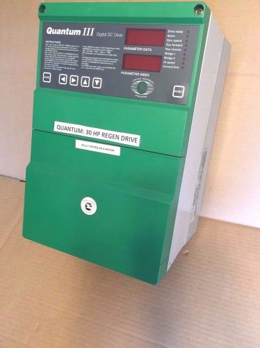 Quantum 3 dc drive iii control techniques  30 hp 9500-8603 / m75r-14icd tested for sale
