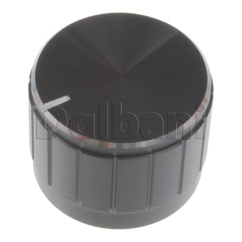 20-05-0006 new push-on mixer knob black metallic 6 mm metal for sale