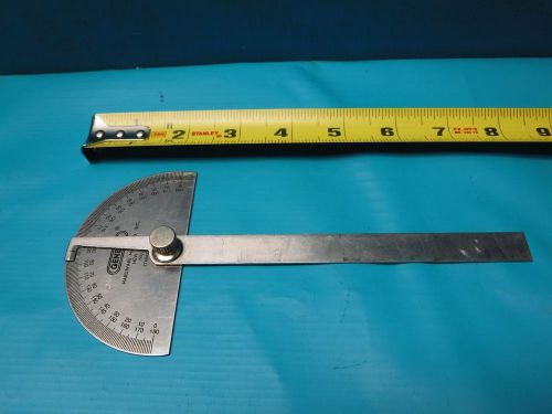 USED GENERAL NO. 18 STAINLESS STEEL PROTRACTOR