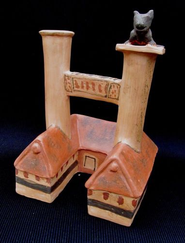 Precolumbian Inca Village Special Piece Unique and Rare !