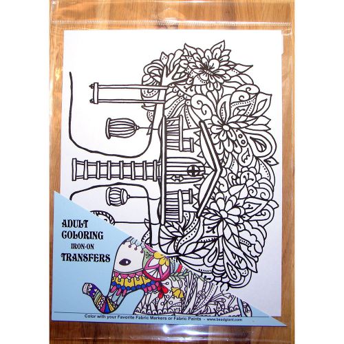 Treehouse Coloring Transfer-9 Inch X 12 Inch 702120281061