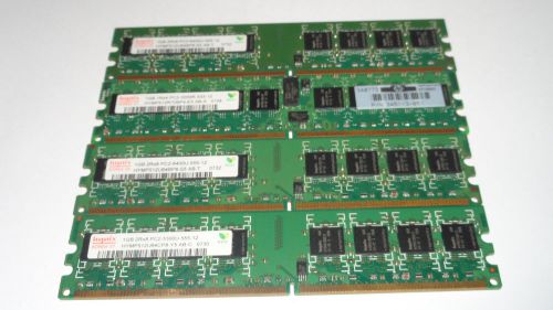 Huge Lot of Hynix, Dell, Promos, Samsung Desktop Memory 2bg, 1gb, 512mb, 256mb +