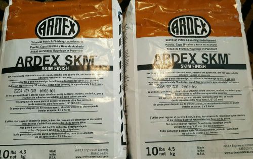ARDEX SKIM FINISH FLOOR PATCH  2PACK 20LB TOTAL  $35.99   FREE SHIPPING